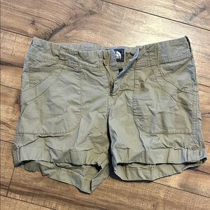 The North Face Women's Khaki Cargo Shorts